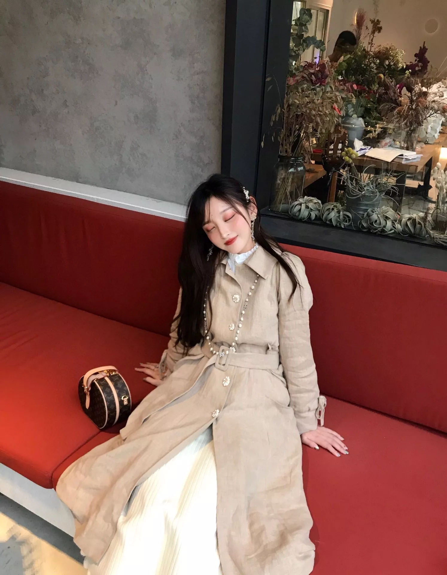 샤넬 진주 더블 C 양면 장식 롱 목걸이 상세 이미지 18