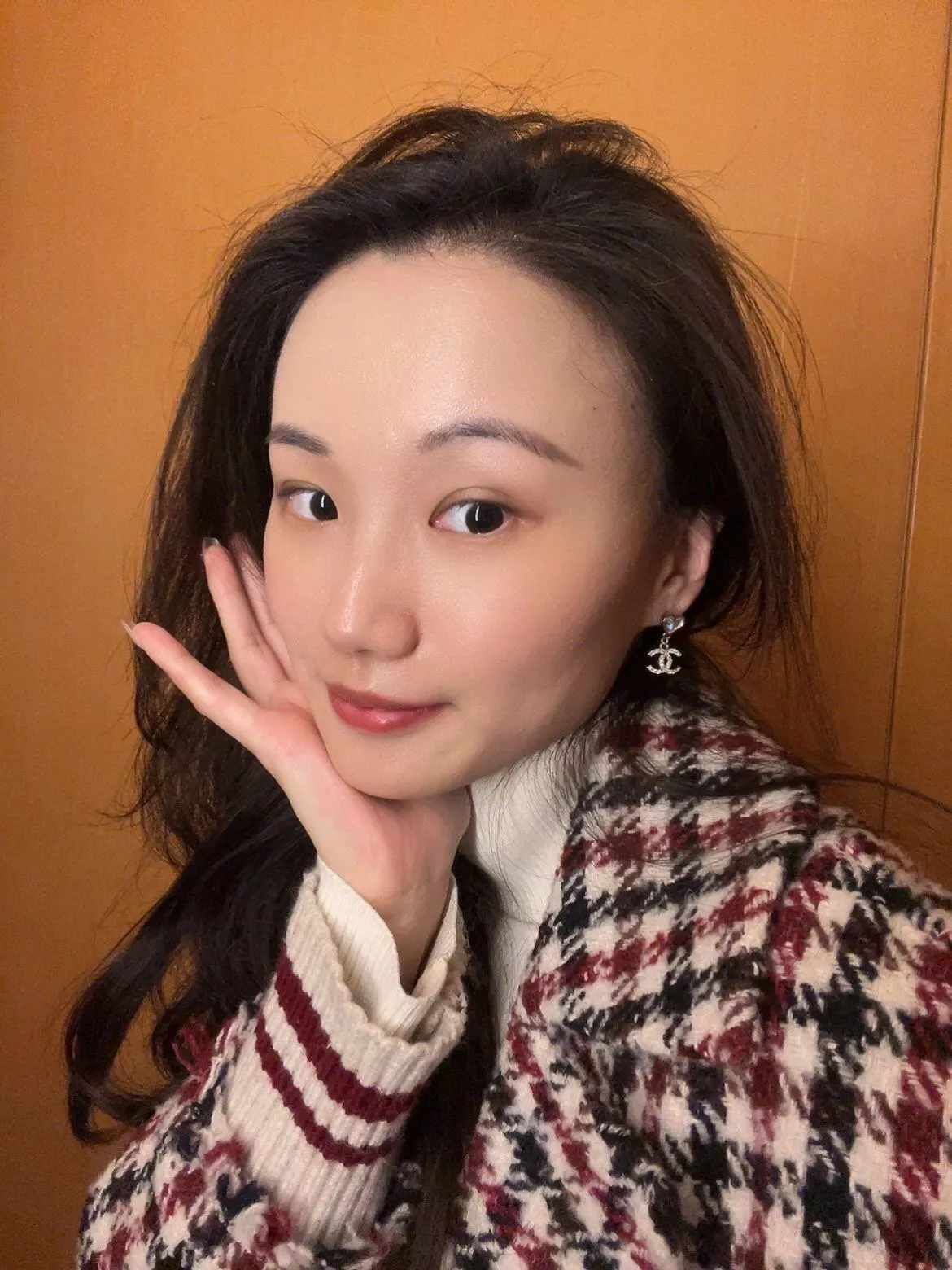 샤넬 하트 더블 C 크리스탈 드롭 귀걸이 상세 이미지 21