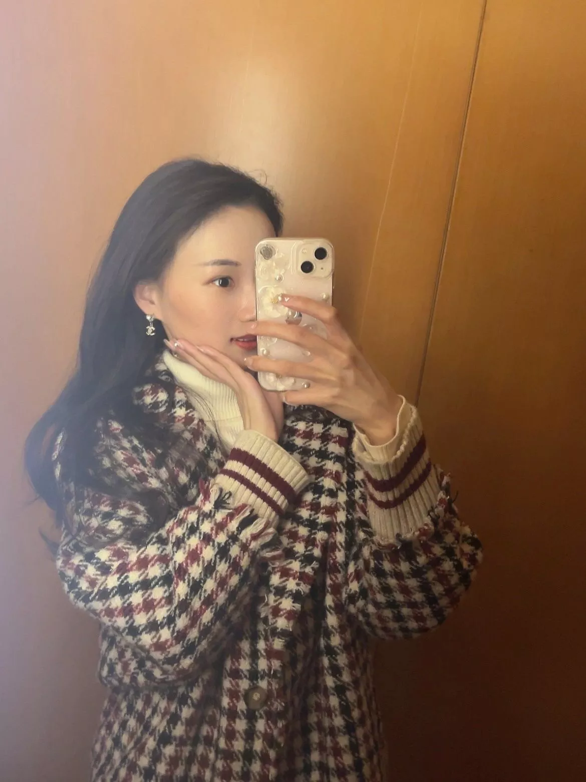 샤넬 하트 더블 C 크리스탈 드롭 귀걸이 상세 이미지 22