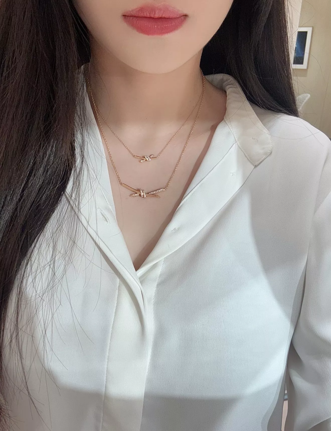 티파니앤코 매듭 모티브 체인 목걸이 상세 이미지 13