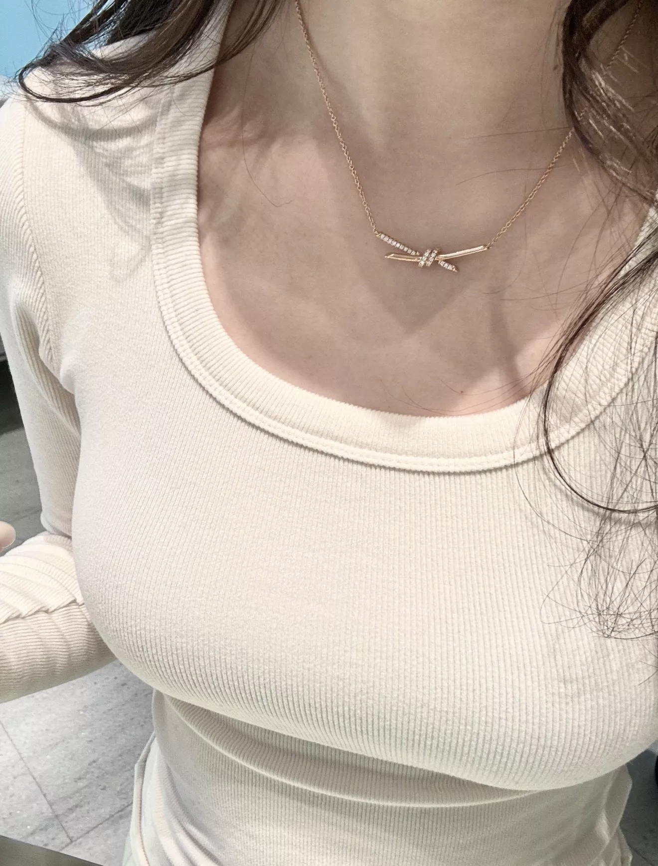 티파니앤코 매듭 모티브 체인 목걸이 상세 이미지 14