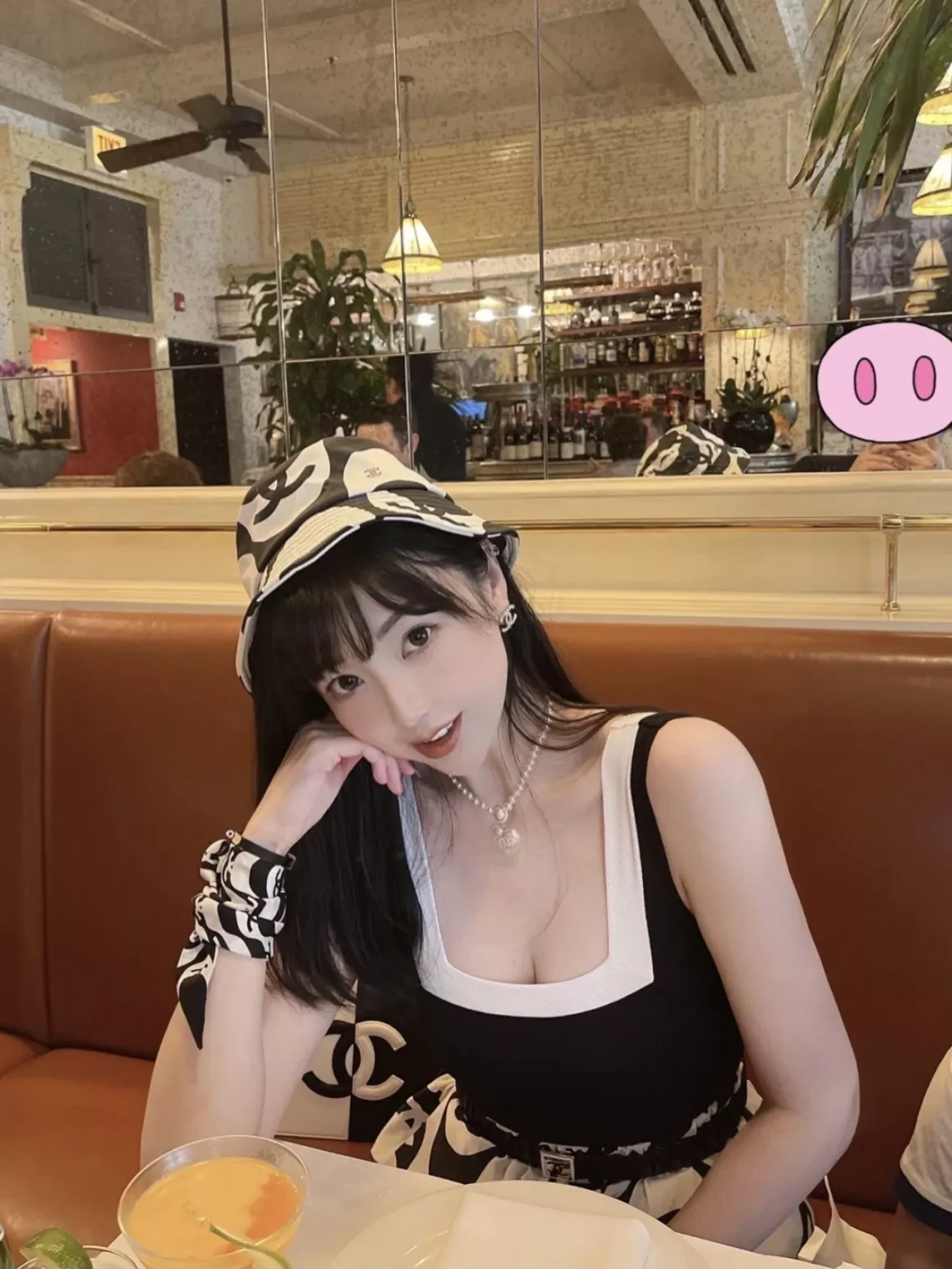 샤넬 진주 하트 펜던트 목걸이 상세 이미지 52