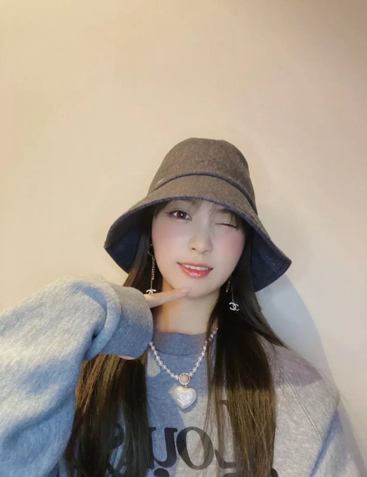 샤넬 진주 하트 펜던트 목걸이 상세 이미지 38