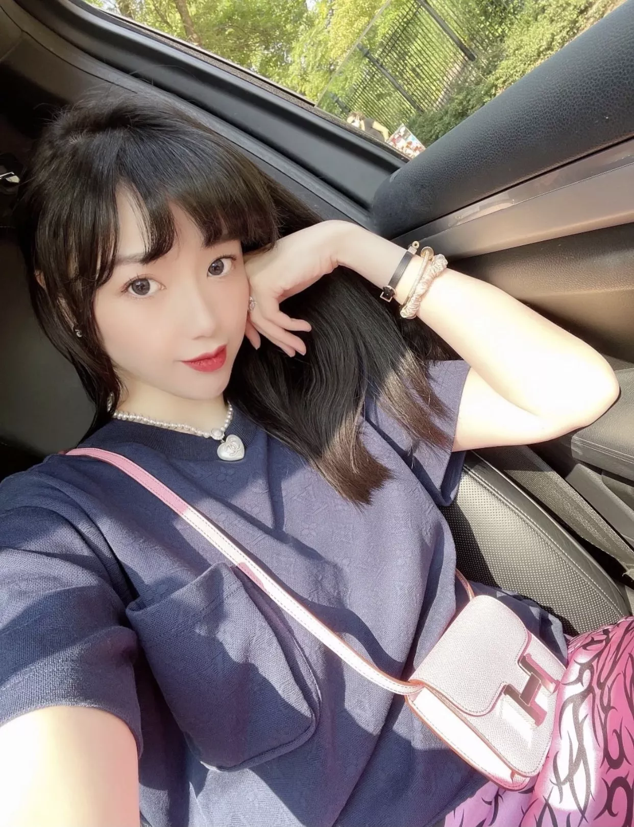 샤넬 진주 하트 펜던트 목걸이 상세 이미지 42