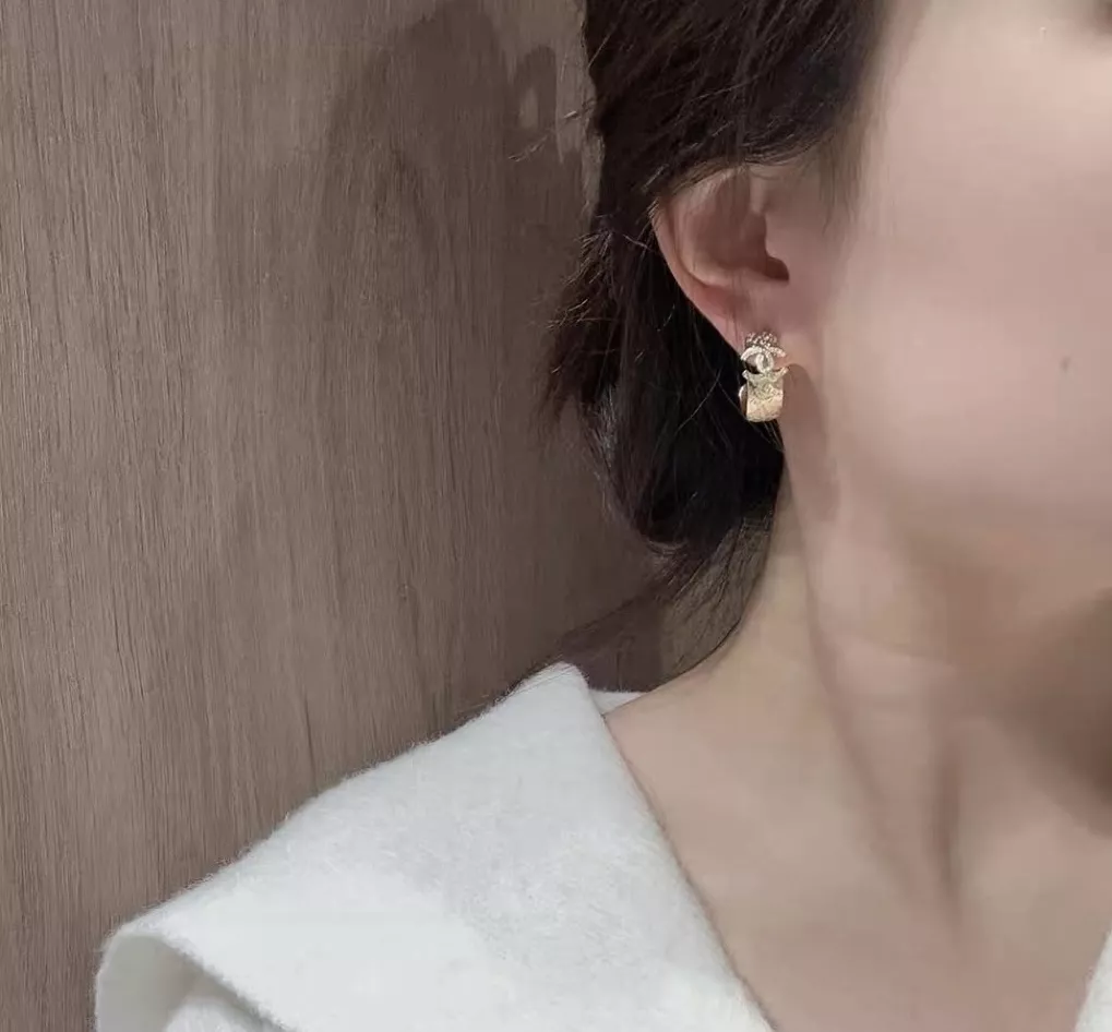 샤넬 더블 C 레터 빈티지 이어링 상세 이미지 17