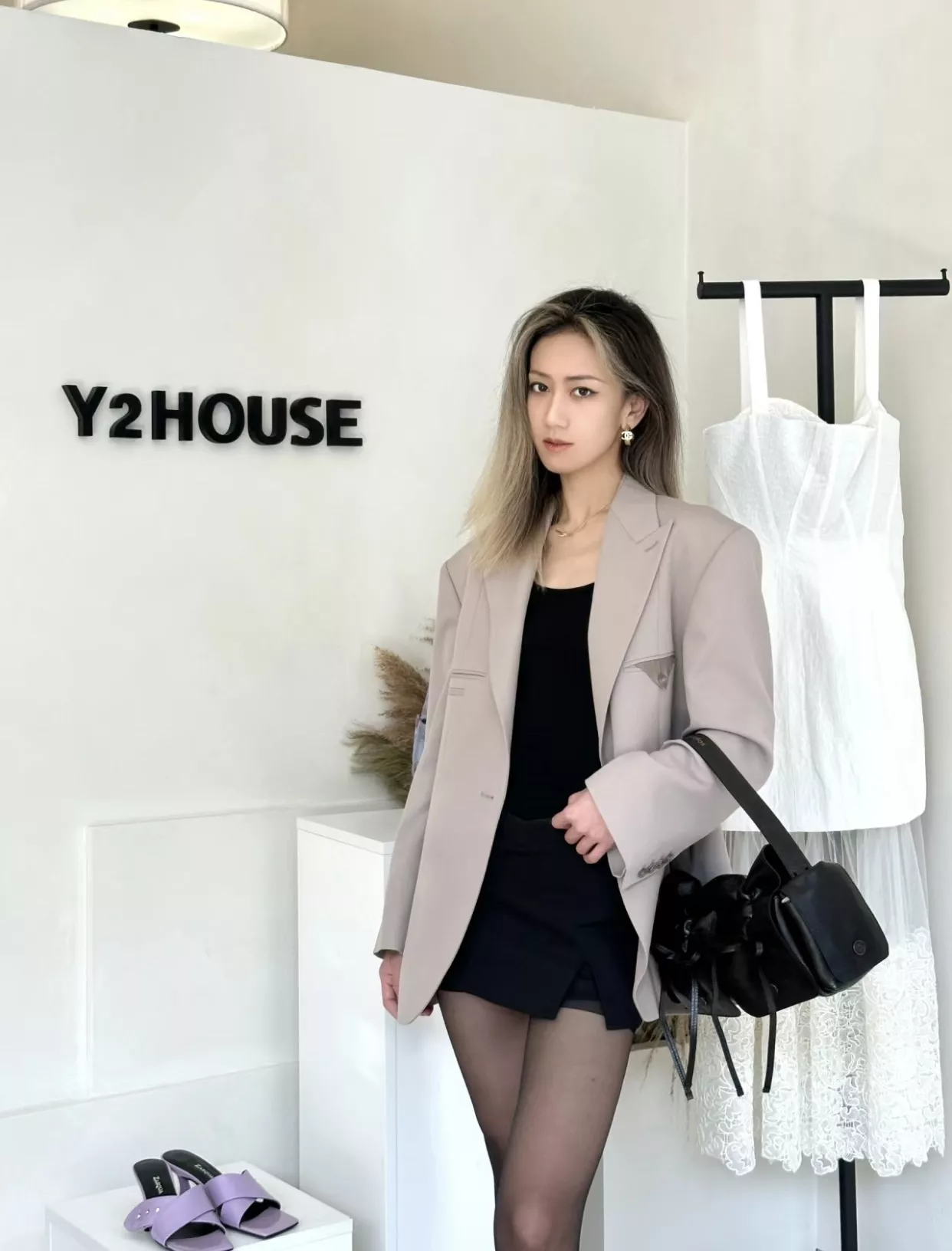 샤넬 더블 C 레터 빈티지 이어링 상세 이미지 12