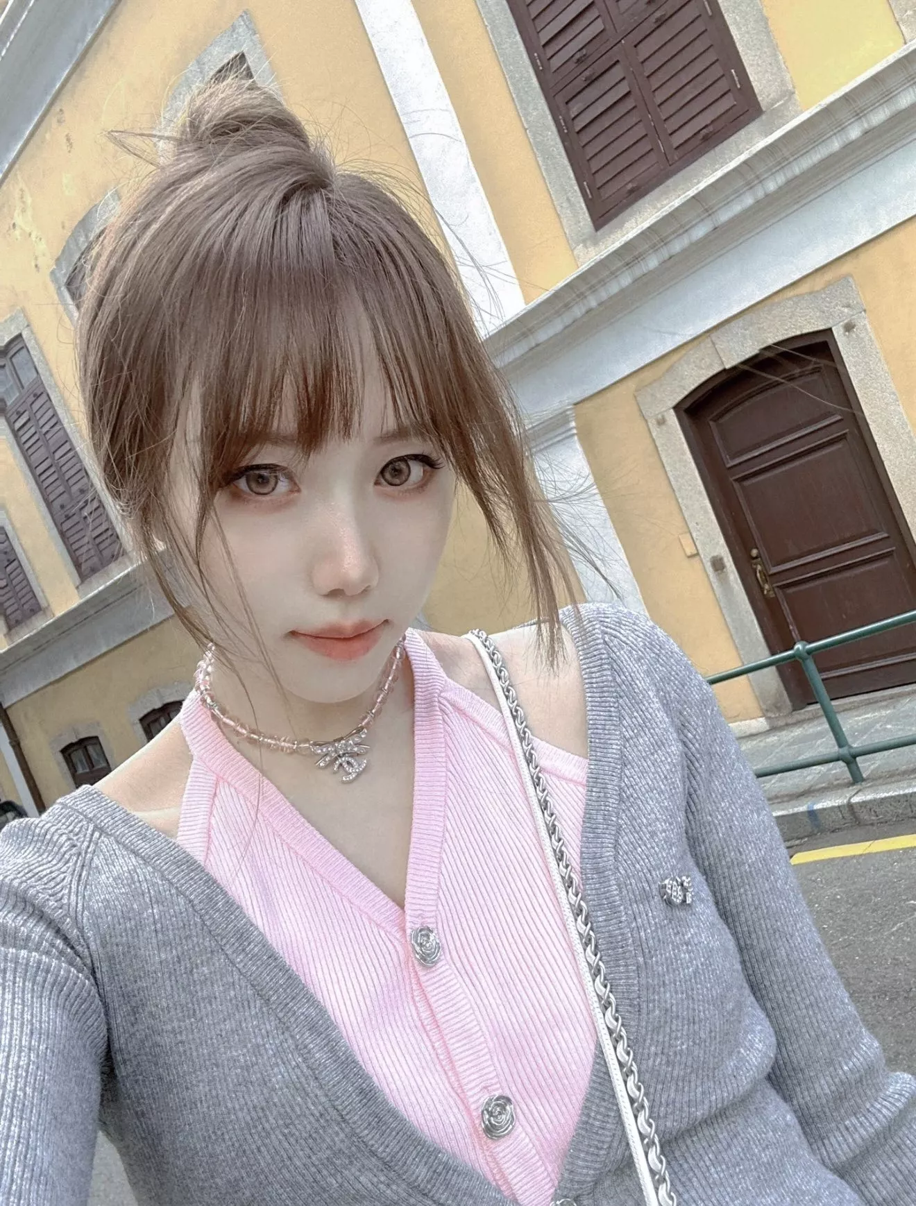 샤넬 진주 리본 펜던트 목걸이 목걸이 상세 이미지 37