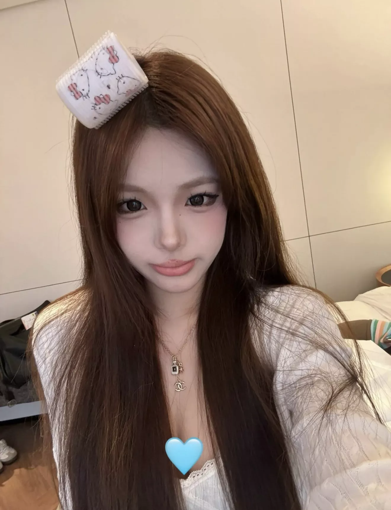샤넬 해성 모티브 더블 C 향수병 펜던트 목걸이 상세 이미지 29