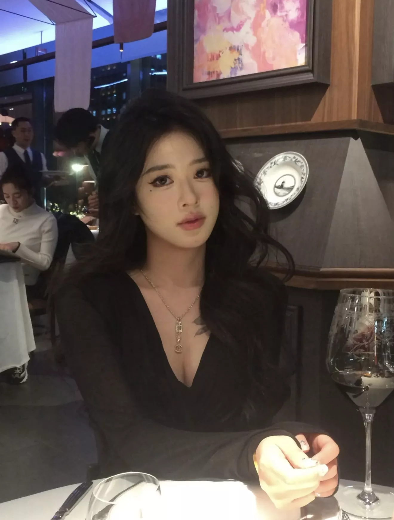 샤넬 해성 모티브 더블 C 향수병 펜던트 목걸이 상세 이미지 22