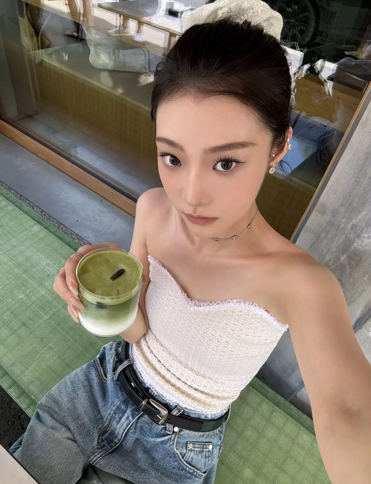 샤넬 더블 C 골드톤 스톤 포인트 이어링 상세 이미지 27