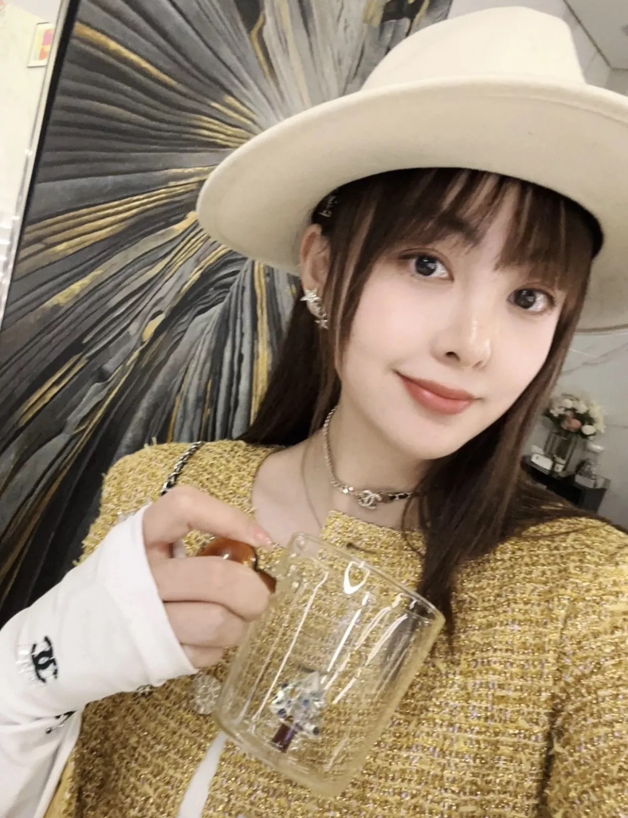 샤넬 더블 C 스타 크리스탈 이어링 상세 이미지 14