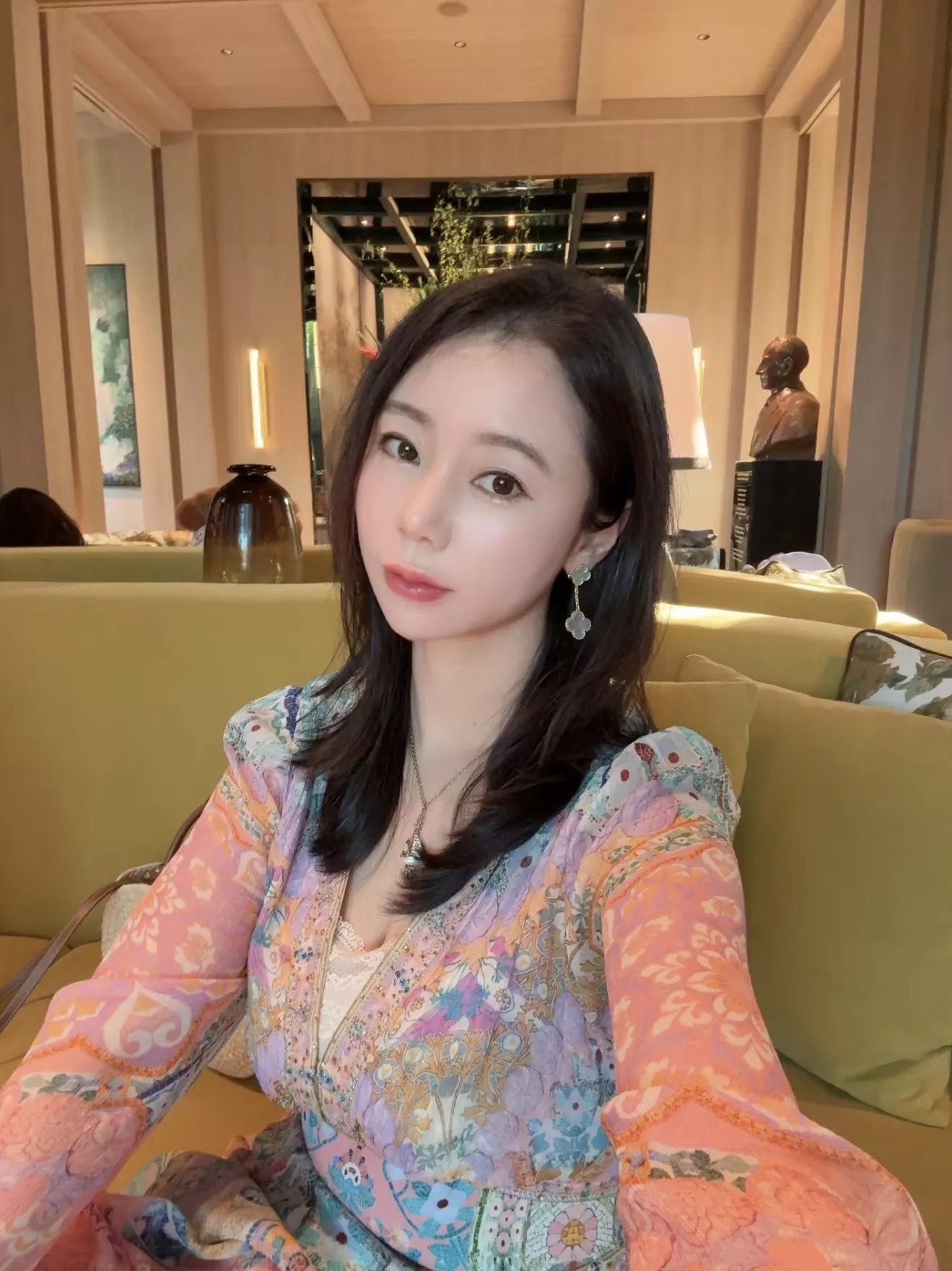 샤넬 진주 장식 더블C 세일링 보트 목걸이 상세 이미지 11