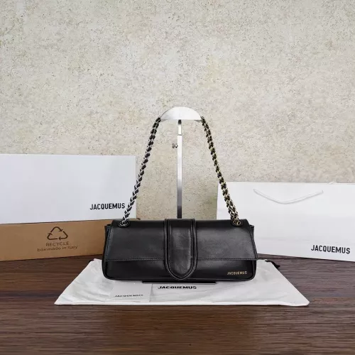 자크뮈스 르 밤비무 플랩 체인 바게트백