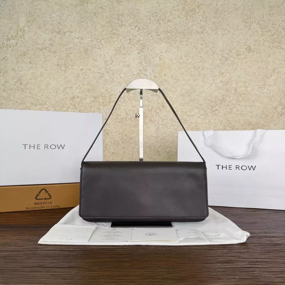 더로우 누앙스 플랩 기하학 실루엣 숄더백