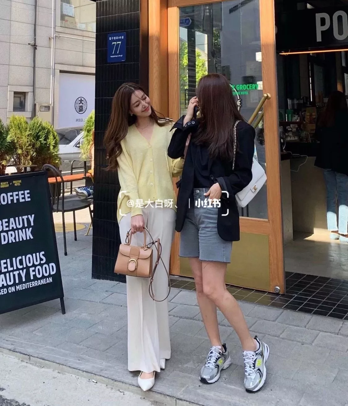 델보 브리앙 박스가죽 더블링 토트백 상세 이미지 16