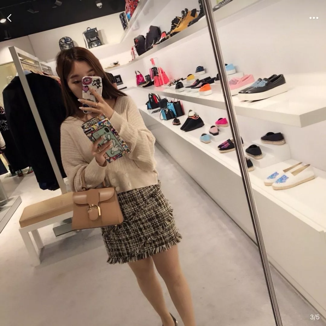 델보 브리앙 박스가죽 더블링 토트백 상세 이미지 17
