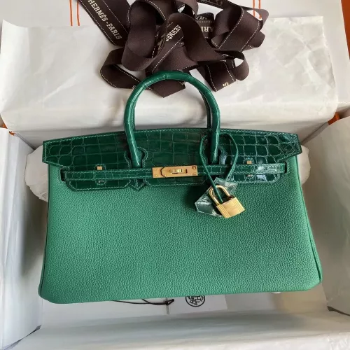 에르메스 터치 악어가죽 카프스킨 25cm 토트백