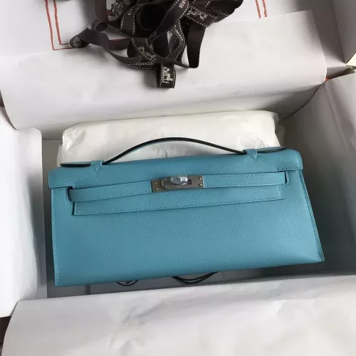 에르메스 미니 켈리 스위프트 가죽 22cm 핸드백
