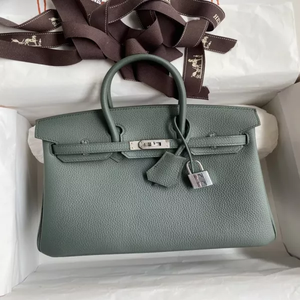 에르메스 버킨 25cm 토고 가죽 은장 토트백