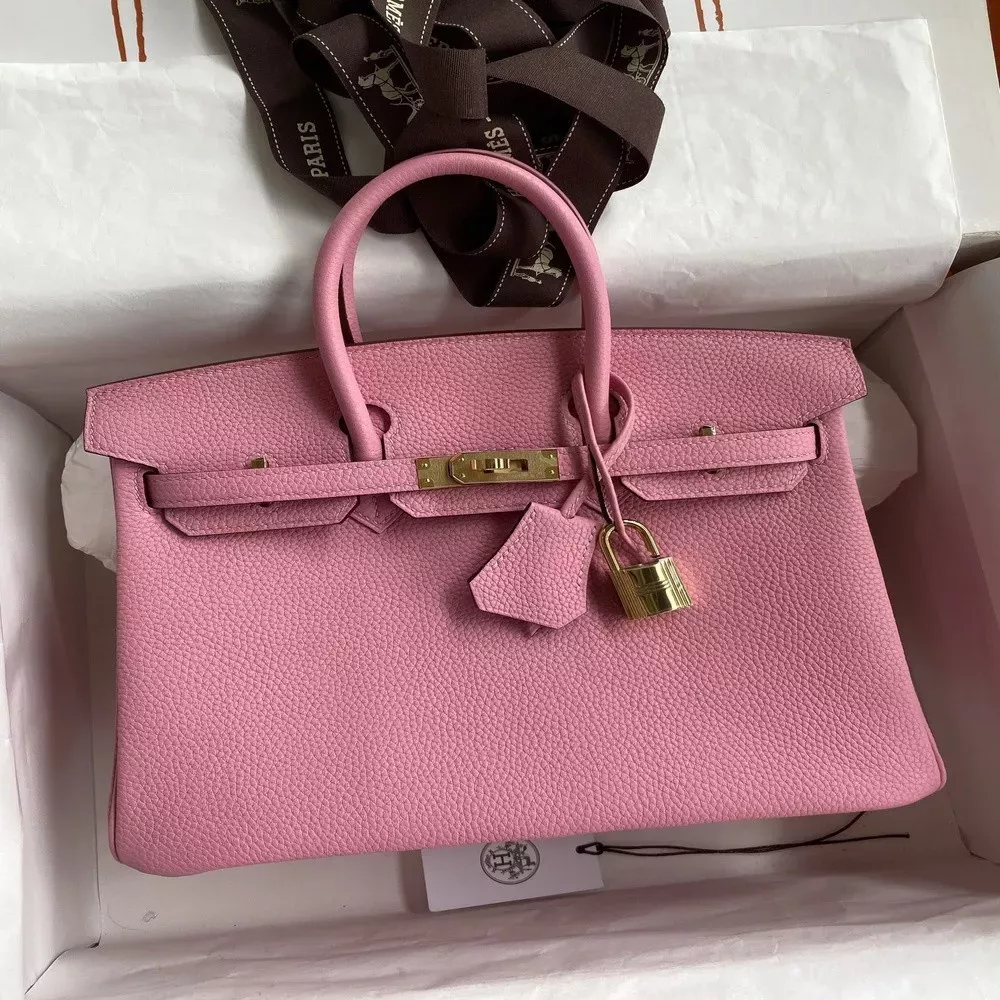 에르메스 버킨 25cm 토고 가죽 금장 토트백