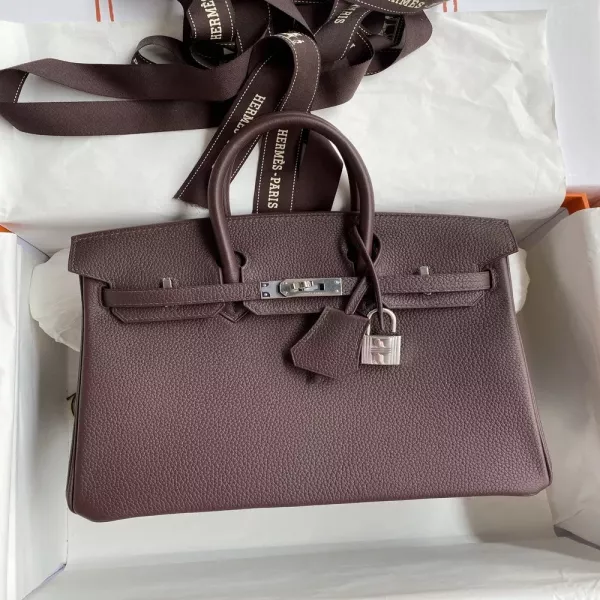 에르메스 토고 가죽 실루엣 25cm 토트백