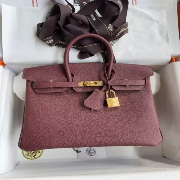 에르메스 토고 가죽 25cm 금장 토트백