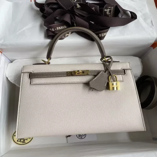 에르메스 켈리 25cm 엡송 가죽 금장 토트백