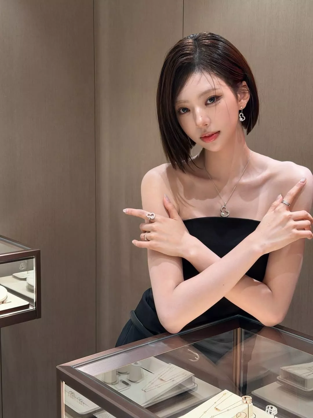 키린 진주 호리병 펜던트 체인 목걸이 상세 이미지 22