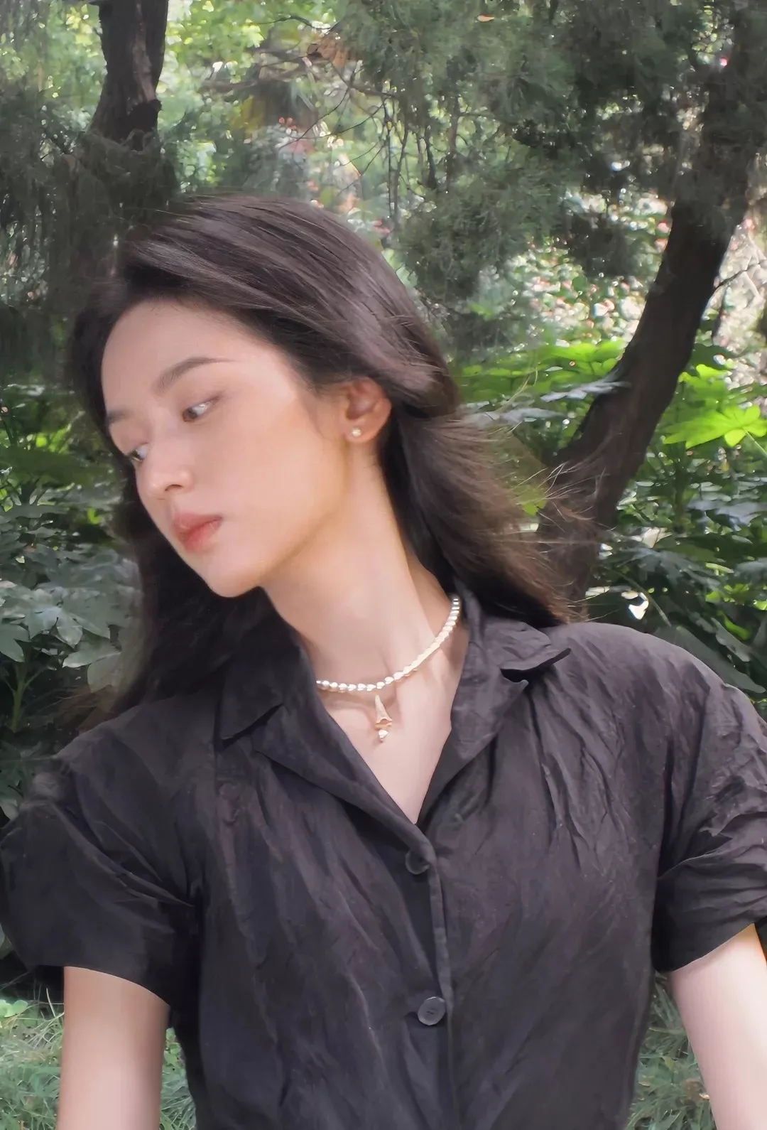 디올 에펠탑 펜던트 스와로브스키 진주 목걸이 상세 이미지 10