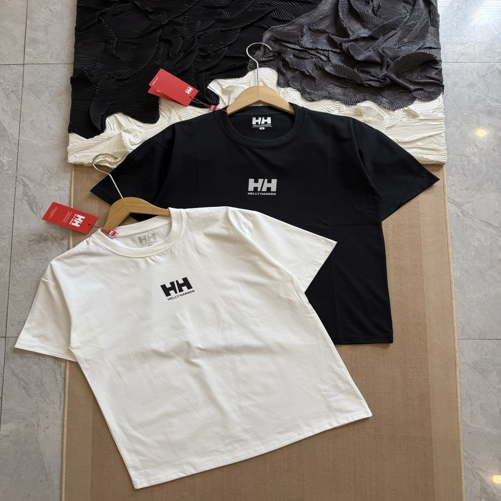헬리한센 HH 로고 프린트 클래식 반소매 티셔츠