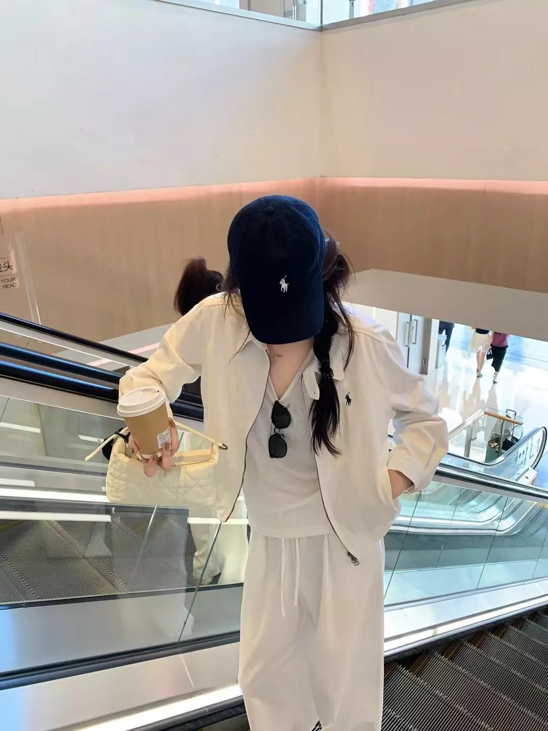 랄프로렌 빈티지 배색 카라 숏 집업 재킷 상세 이미지 19