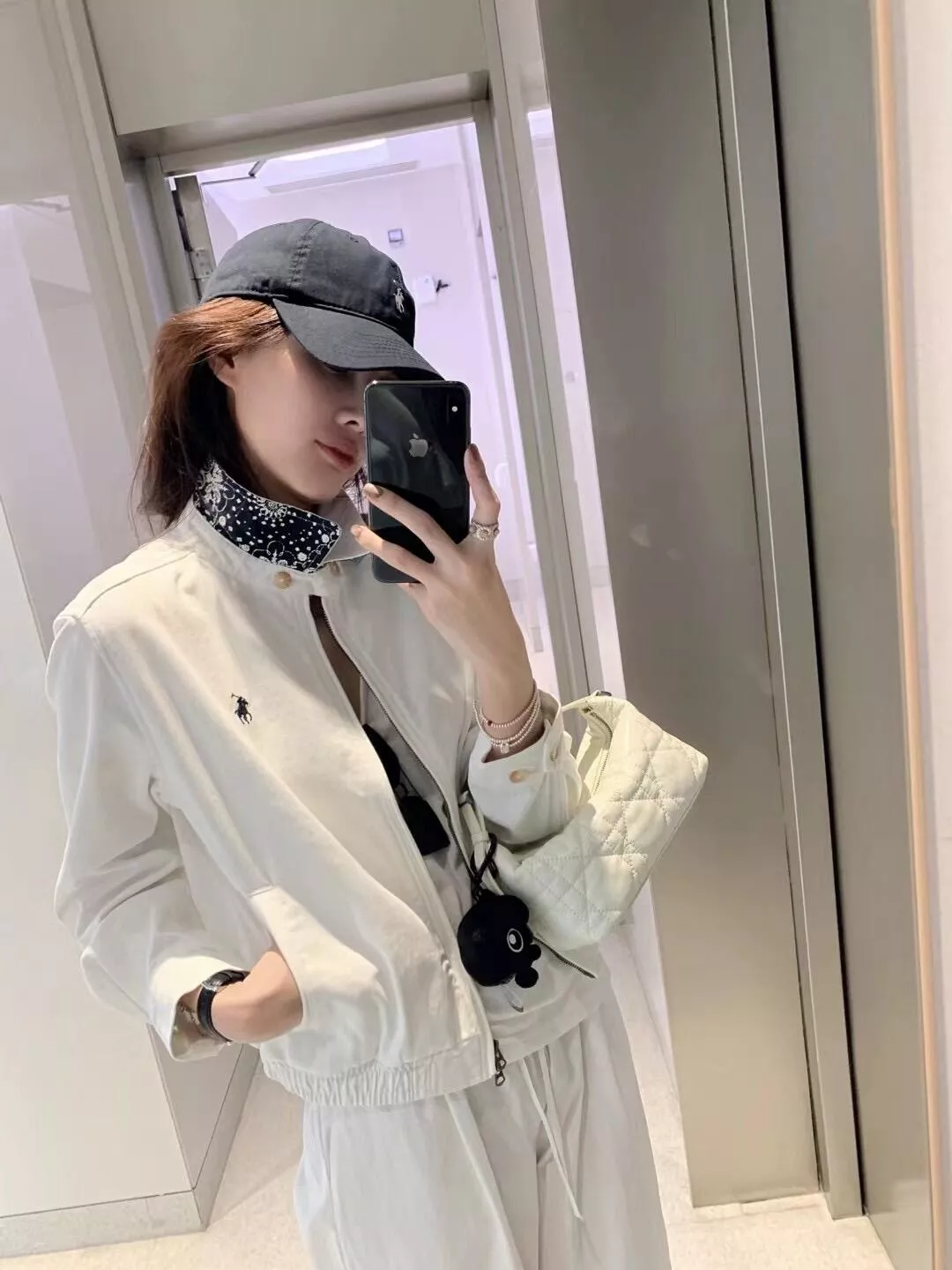 랄프로렌 빈티지 배색 카라 숏 집업 재킷 상세 이미지 18