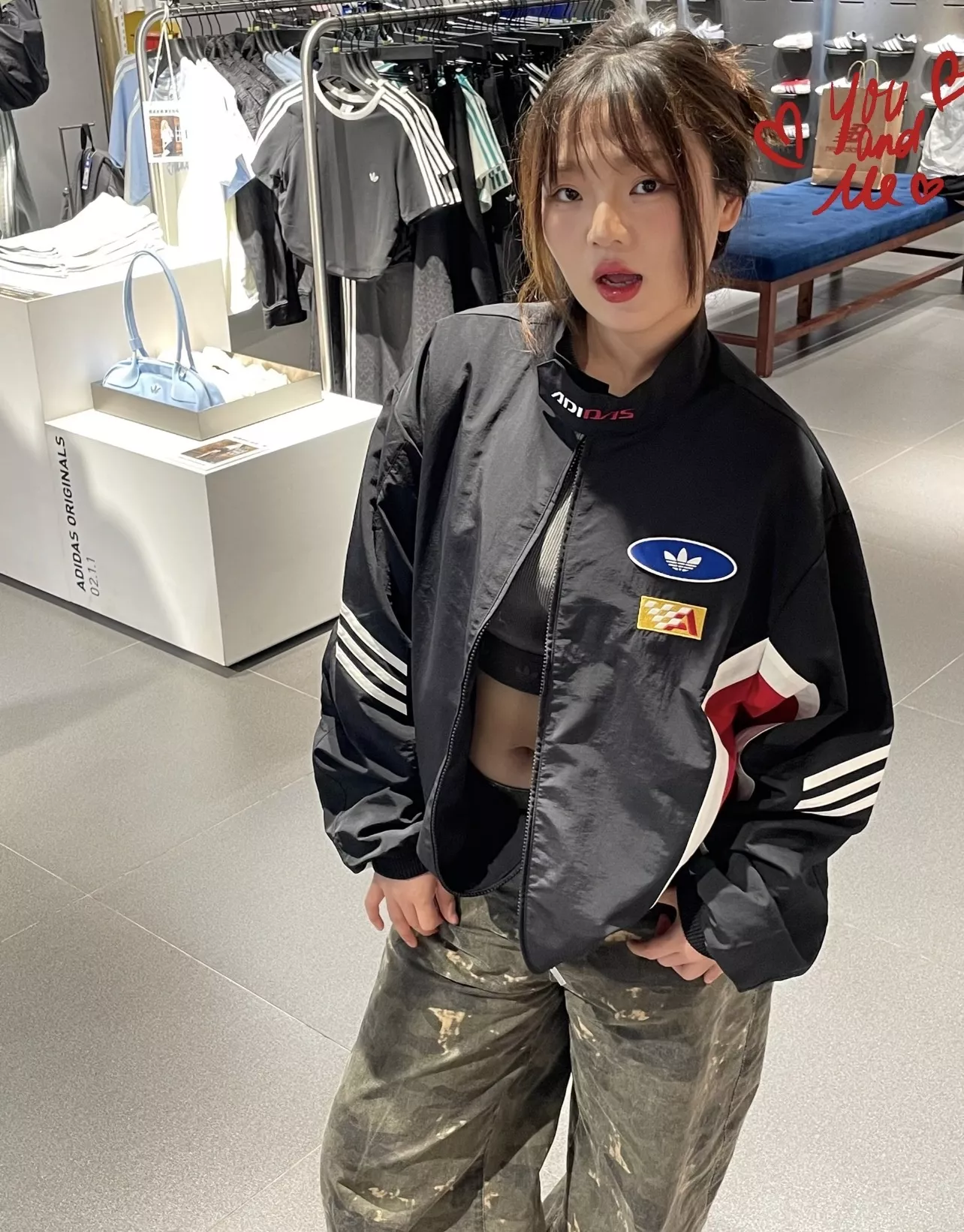 아디다스 레이싱 컬러블록 스탠드넥 집업 재킷 상세 이미지 41