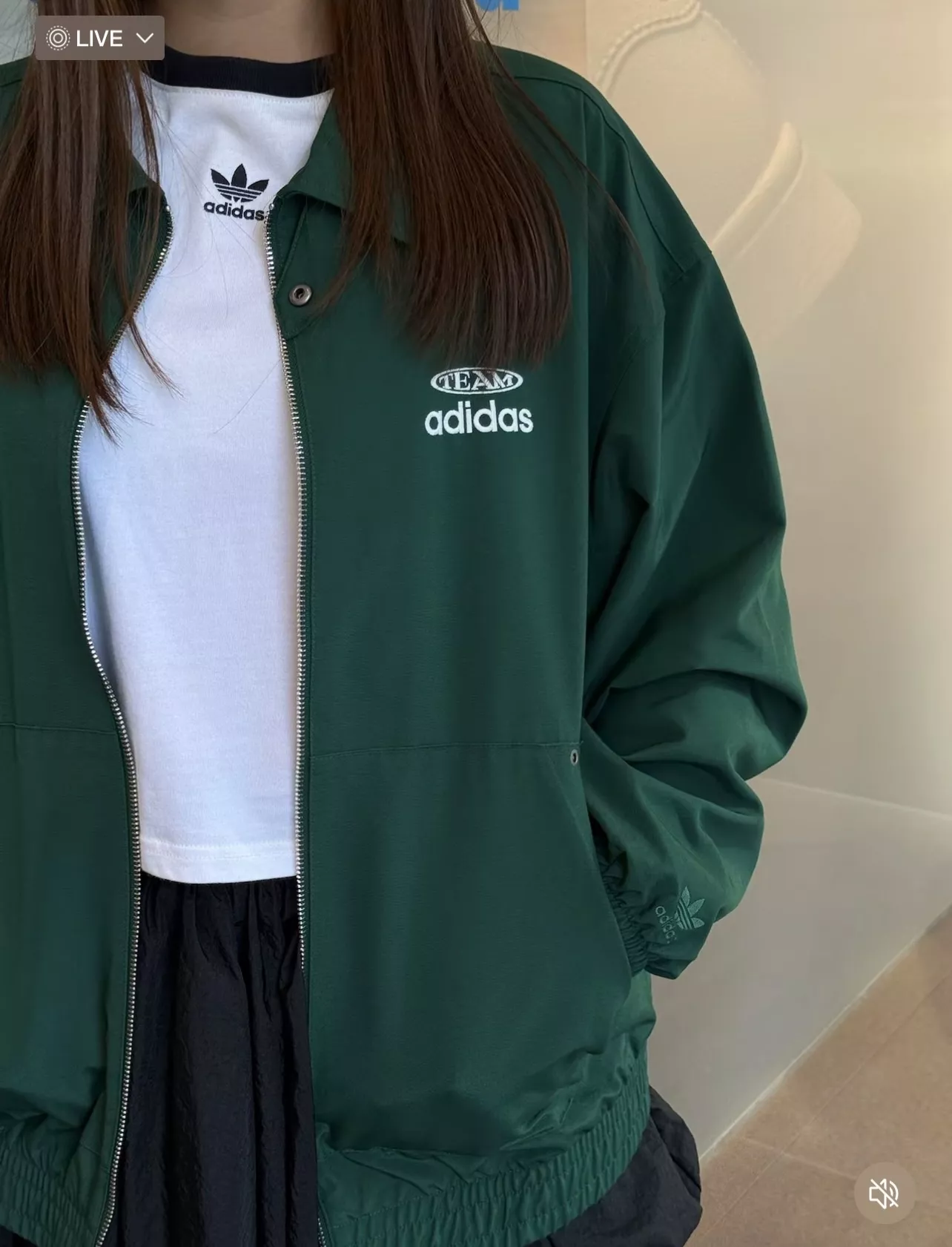아디다스 메달 자수 루즈핏 코치 집업 재킷 상세 이미지 36