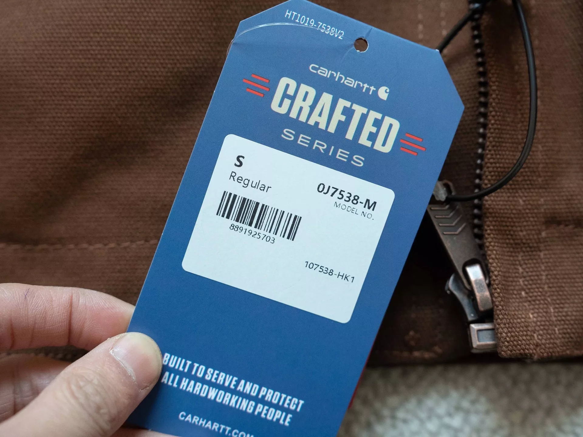 칼하트 135주년 기념 코듀로이 카라 캔버스 워크 재킷 상세 이미지 49