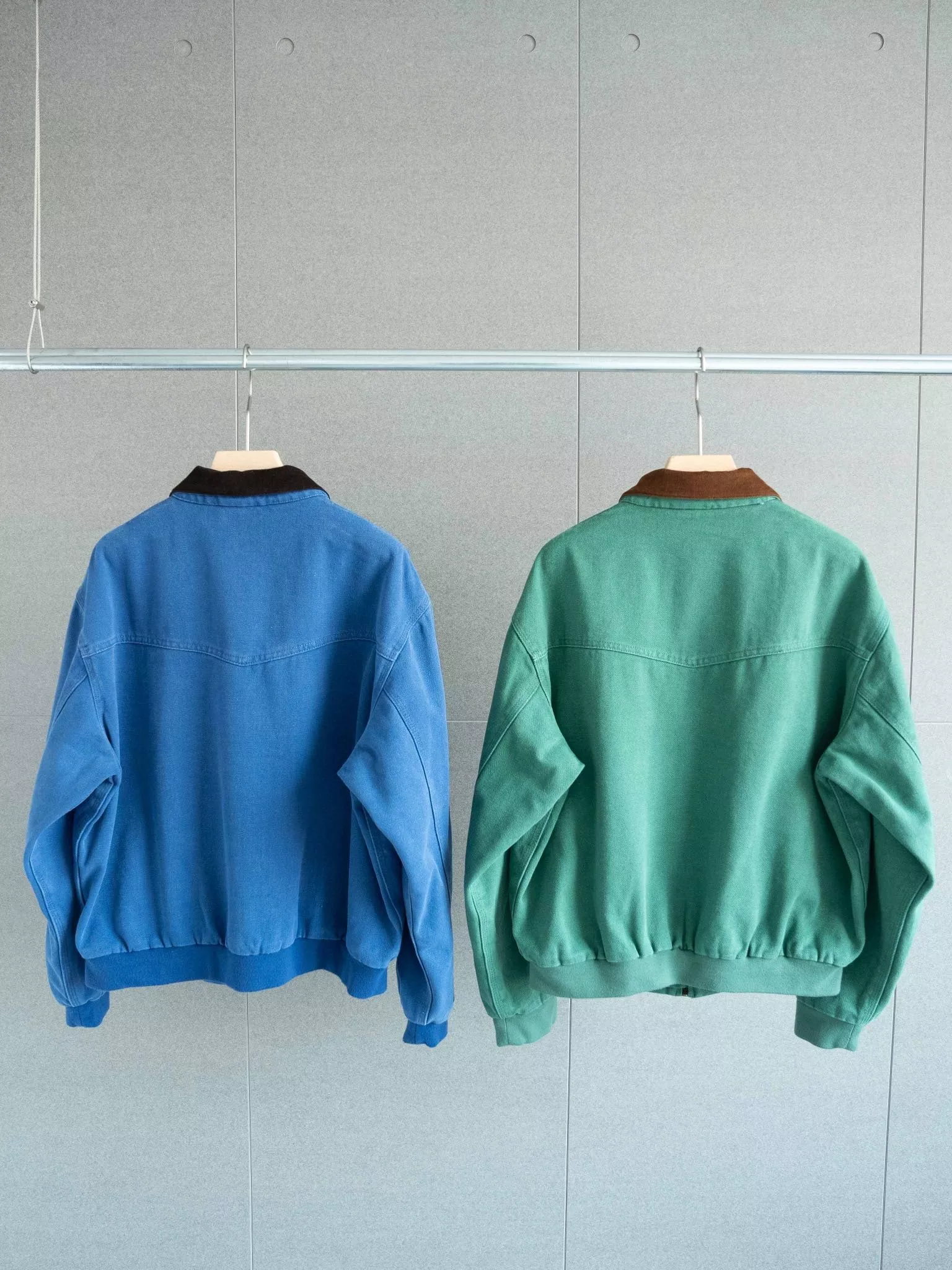 칼하트 빈티지 워싱 캔버스 자수 재킷 상세 이미지 4