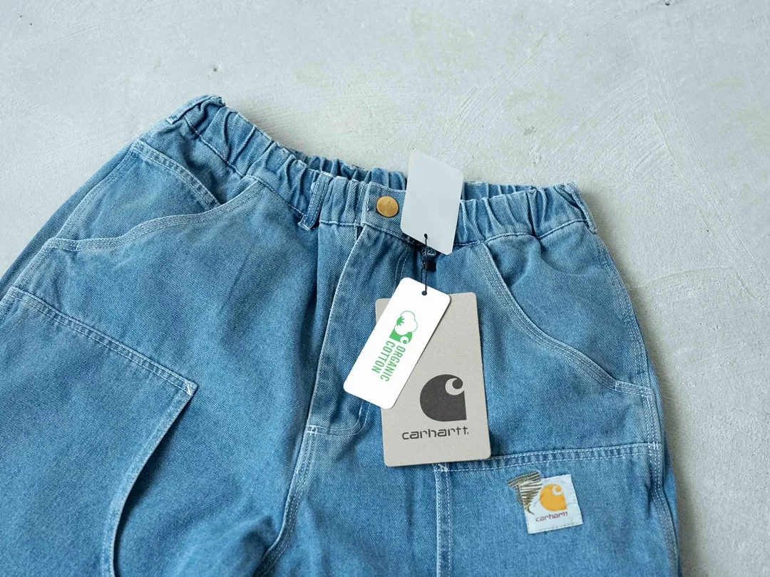 칼하트 더블니 구조 워시드 데님 팬츠 상세 이미지 15