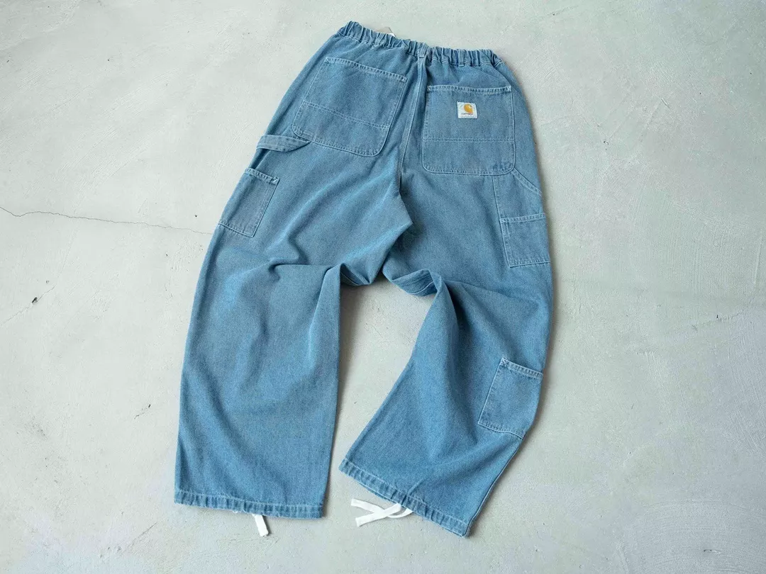 칼하트 더블니 구조 워시드 데님 팬츠 상세 이미지 13