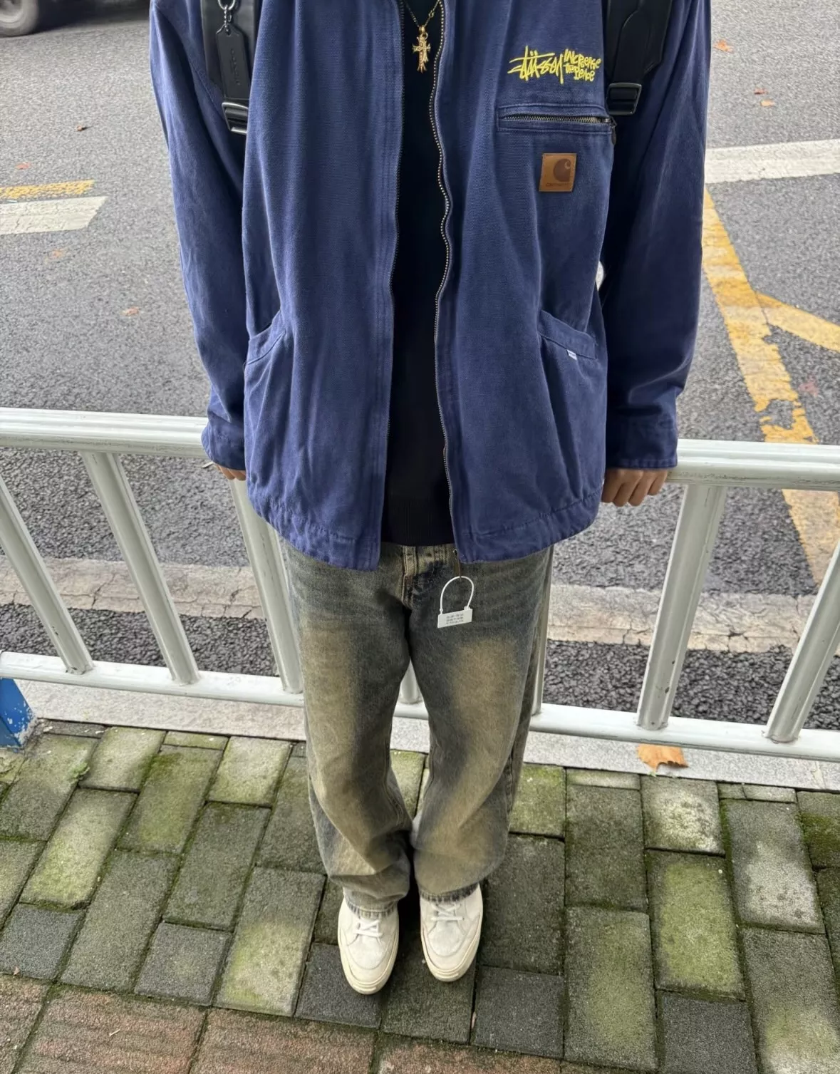 스투시 워시드 캔버스 블랭킷 안감 J97 재킷 상세 이미지 52