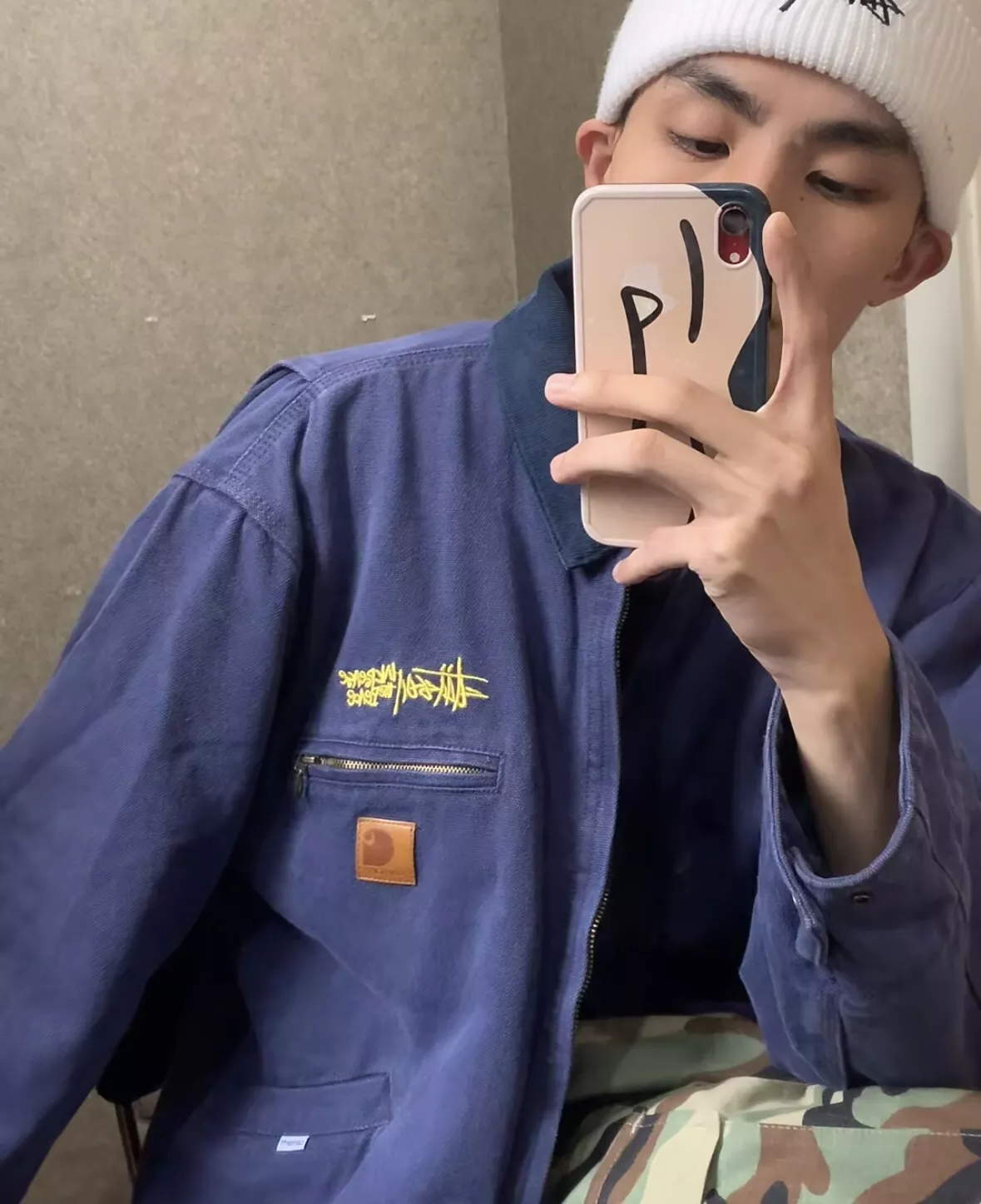 스투시 워시드 캔버스 블랭킷 안감 J97 재킷 상세 이미지 48
