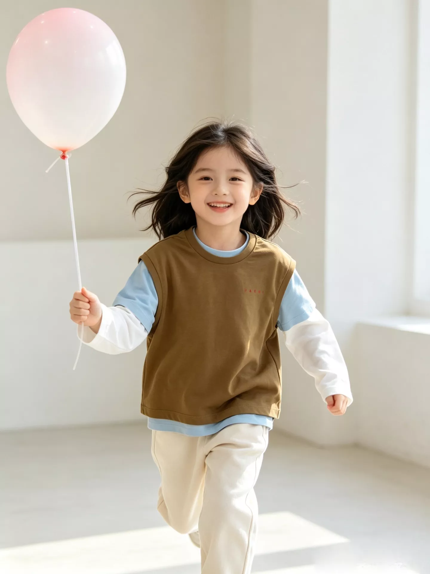 마르니 레이어드 배색 코튼 긴소매 티셔츠 상세 이미지 21