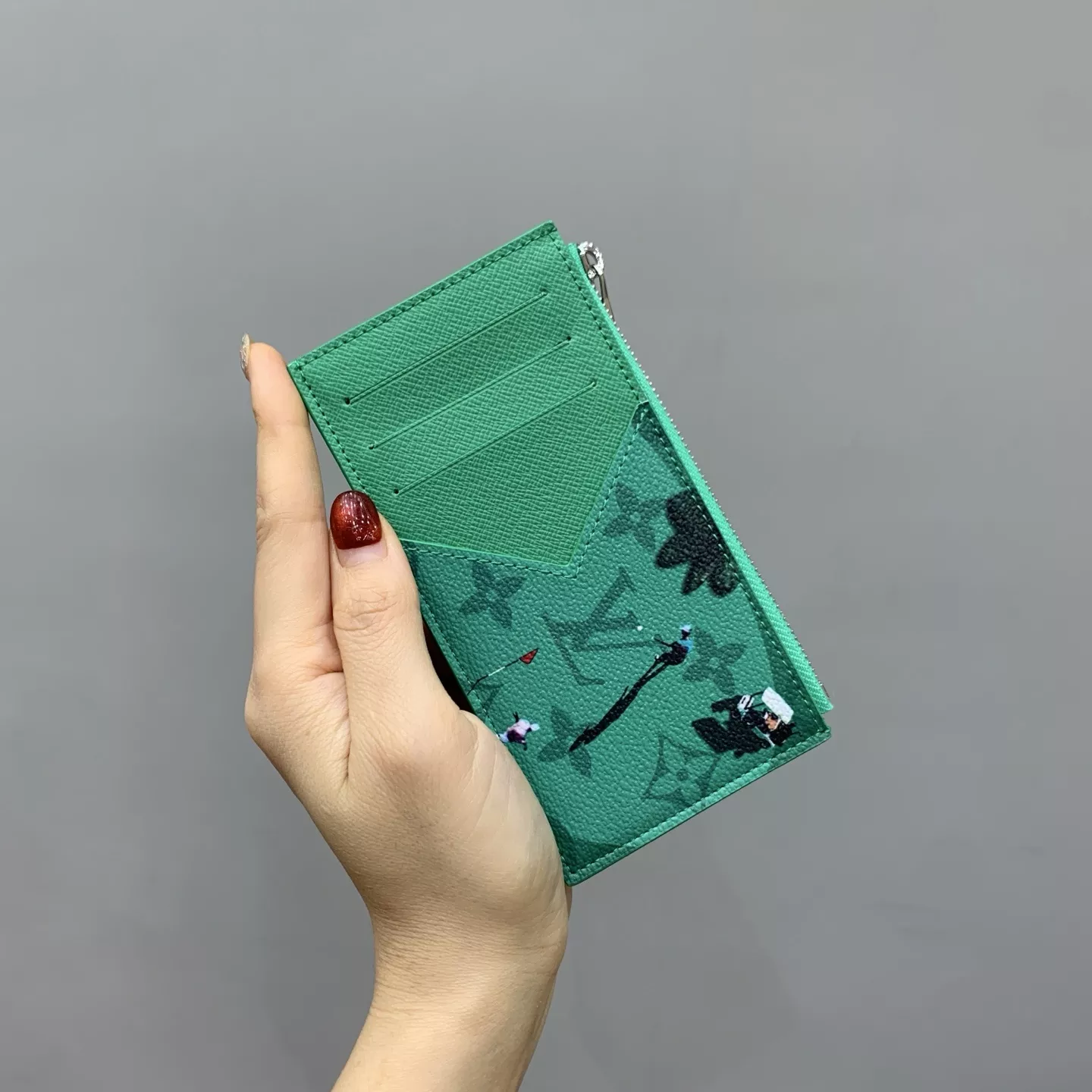 루이비통 골프 그린 모노그램 코인 카드 홀더 상세 이미지 12