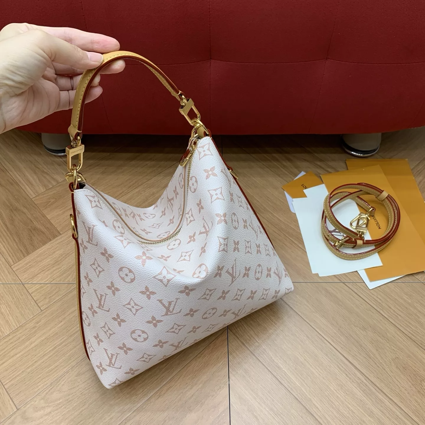 루이비통 멀티패스 사구 컬러 체인 숄더백 상세 이미지 3