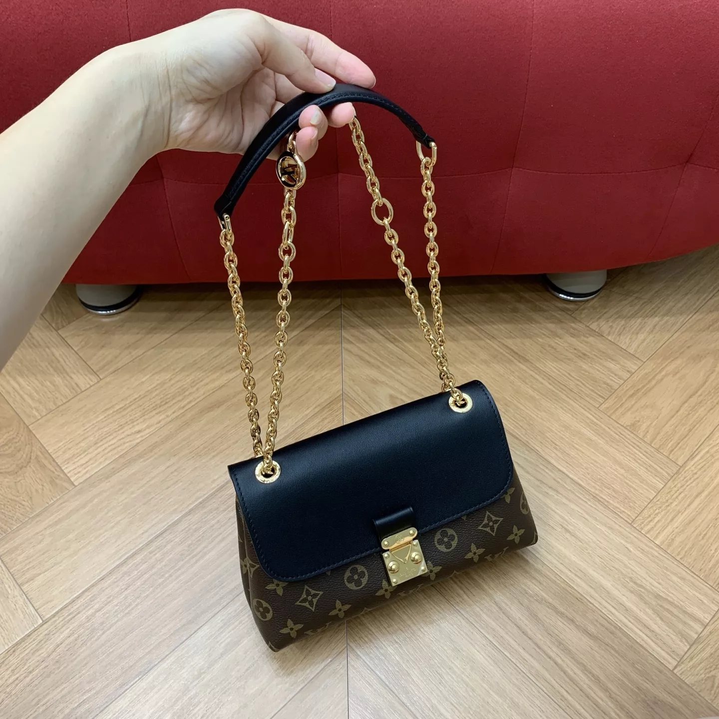 루이비통 마들렌 BB 모노그램 체인 숄더백 상세 이미지 20