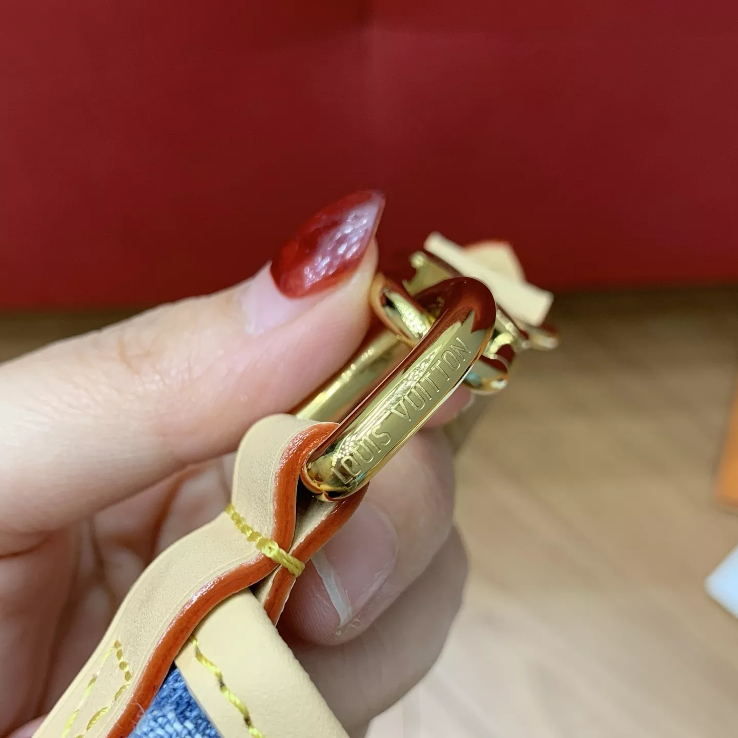 루이비통 워시드 블루 데님 카고 캐리올 숄더백 상세 이미지 19