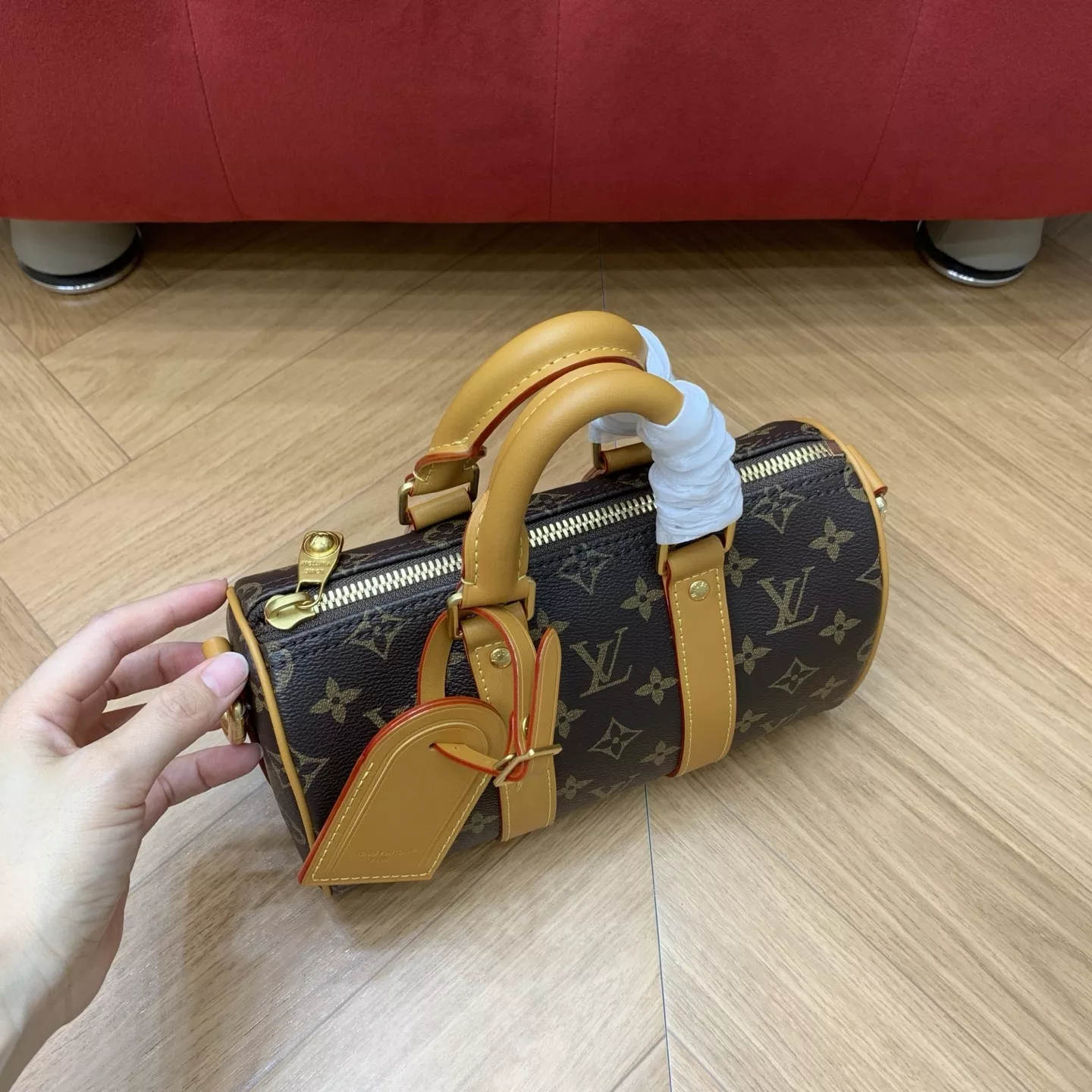 루이비통 모노그램 캔버스 키폴 25 보스턴백 상세 이미지 26