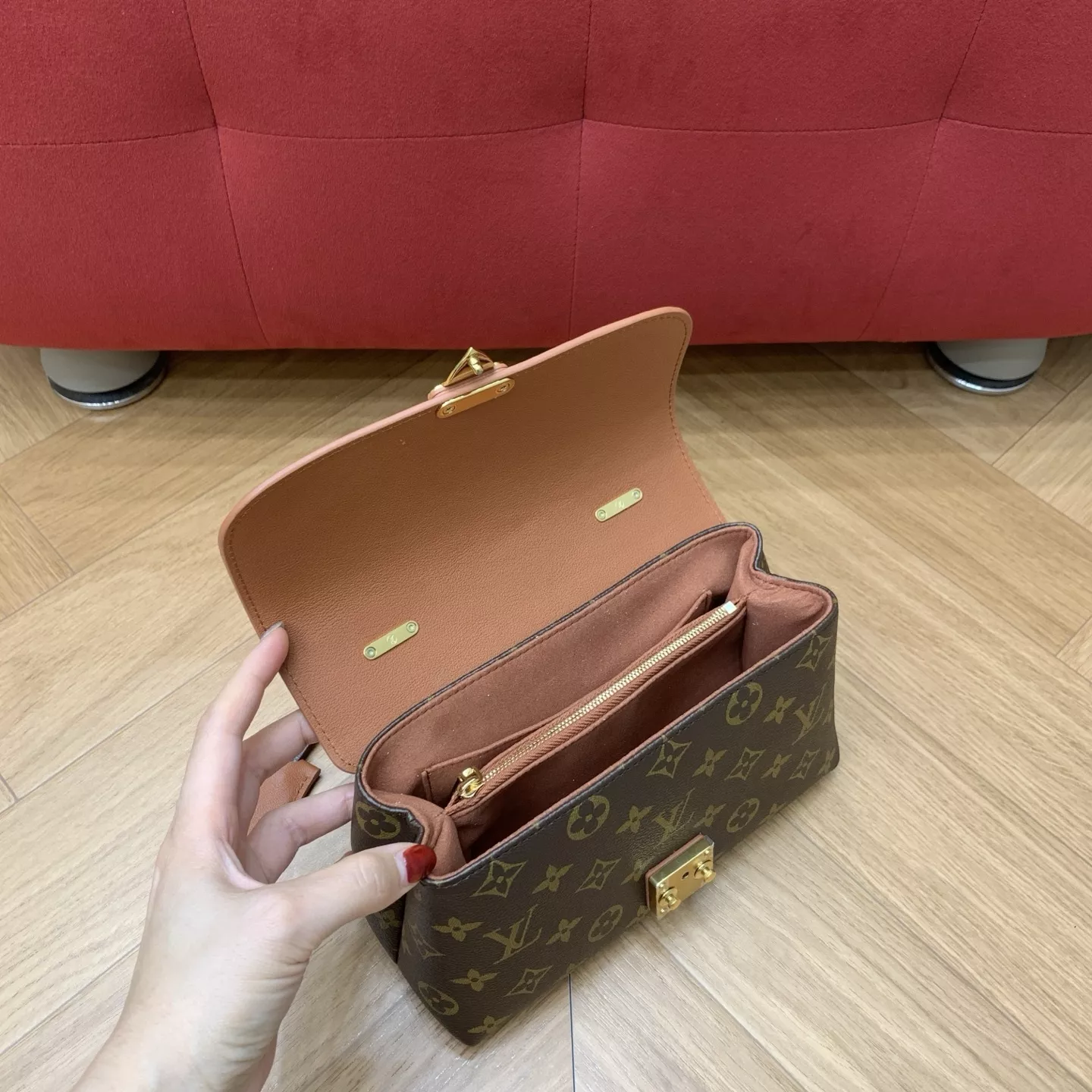 루이비통 마들렌 BB 모노그램 캔버스 토트백 상세 이미지 27