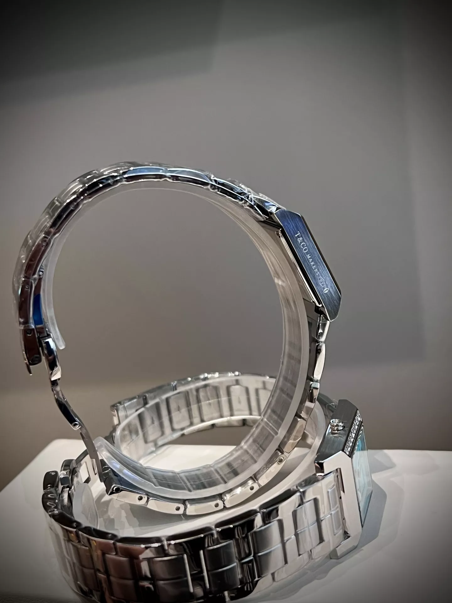 까르띠에 블루 벌룬 33mm 피쉬아이 글라스 다이아 가죽 손목시계 상세 이미지 96