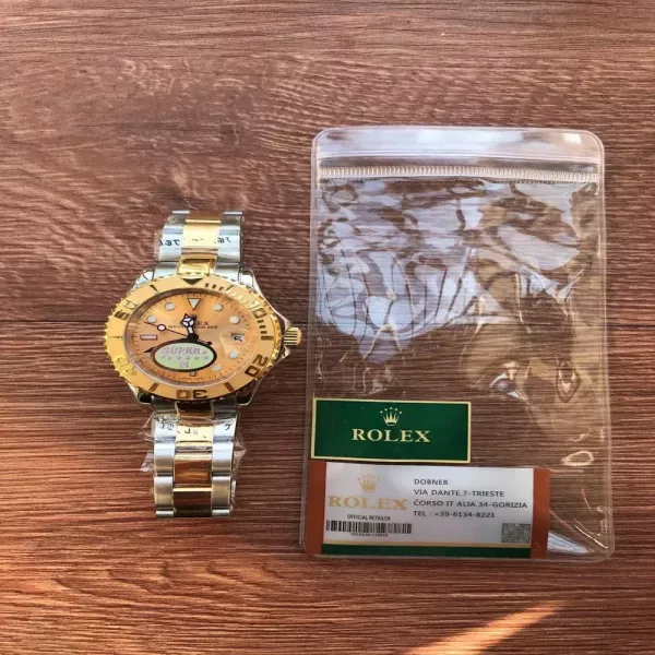 롤렉스 요트마스터 40mm 블랙 다이얼 오토매틱 손목시계