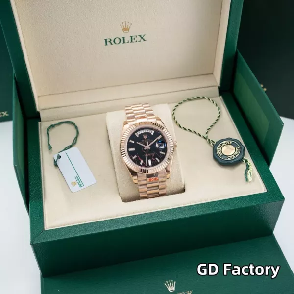 루이비통 40mm 데이데이트 삼연 브레이슬릿 메탈 시계